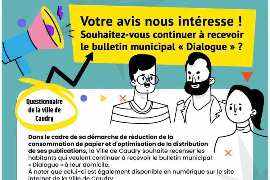 Ville de Caudry : Quel avenir pour la distribution du bulletin municipal « Dialogue » ?
