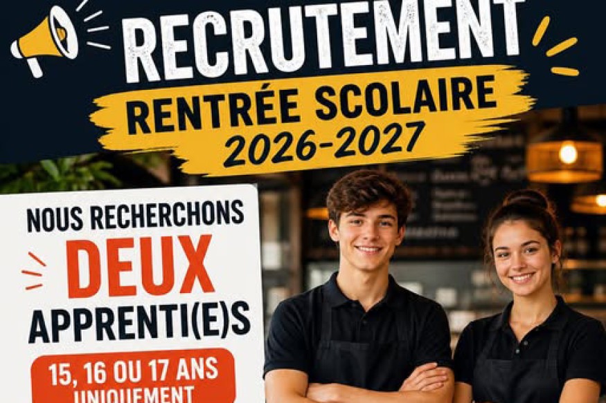 Caudry : Le restaurant Le Milos mise sur la jeunesse et ouvre deux postes d’apprentis