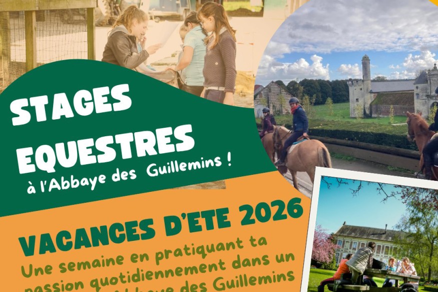 Été 2026 : Nos séjours équestres à l’Abbaye des Guillemins – Plus que 8 dernières places disponibles !