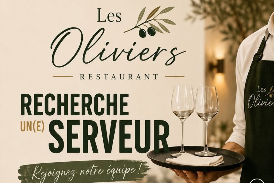 Caudry : Le restaurant "Les Oliviers" recrute !