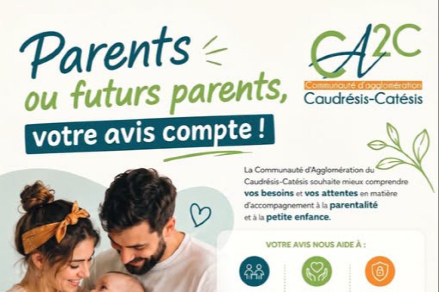 Caudrésis-Catésis : Une grande consultation lancée auprès des parents et futurs parents