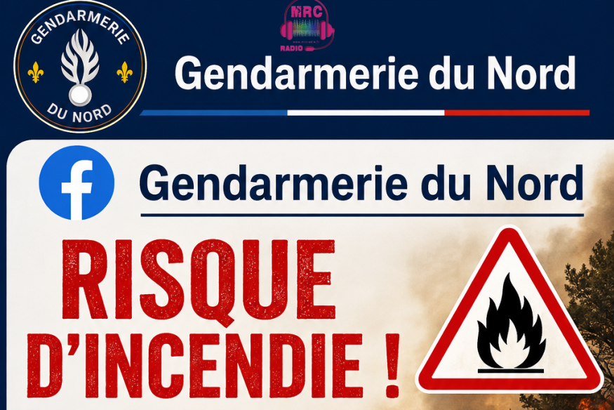 FACE AUX RISQUES D’INCENDIE : LE PRÉFET DU NORD RENFORCE LA PRÉVENTION JUSQU’AU 15 SEPTEMBRE