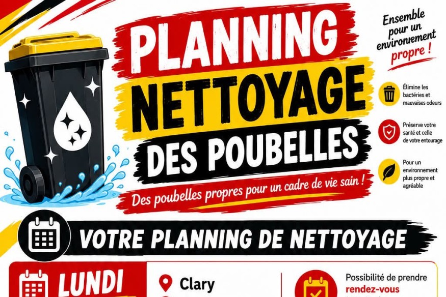 Caudry et ses environs : LFB Nettoyage lance un service de nettoyage et désinfection de poubelles à domicile