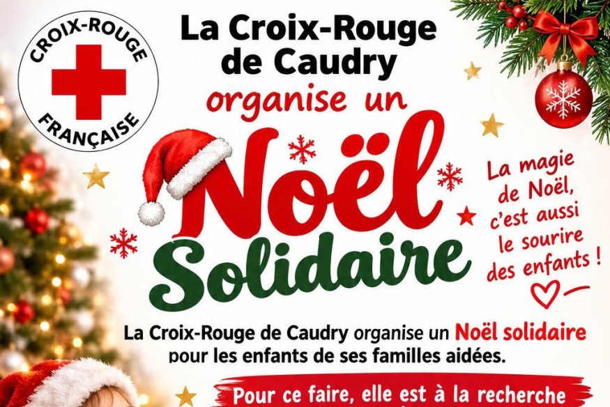 Caudry : la Croix-Rouge se mobilise pour offrir un « Noël solidaire » aux enfants